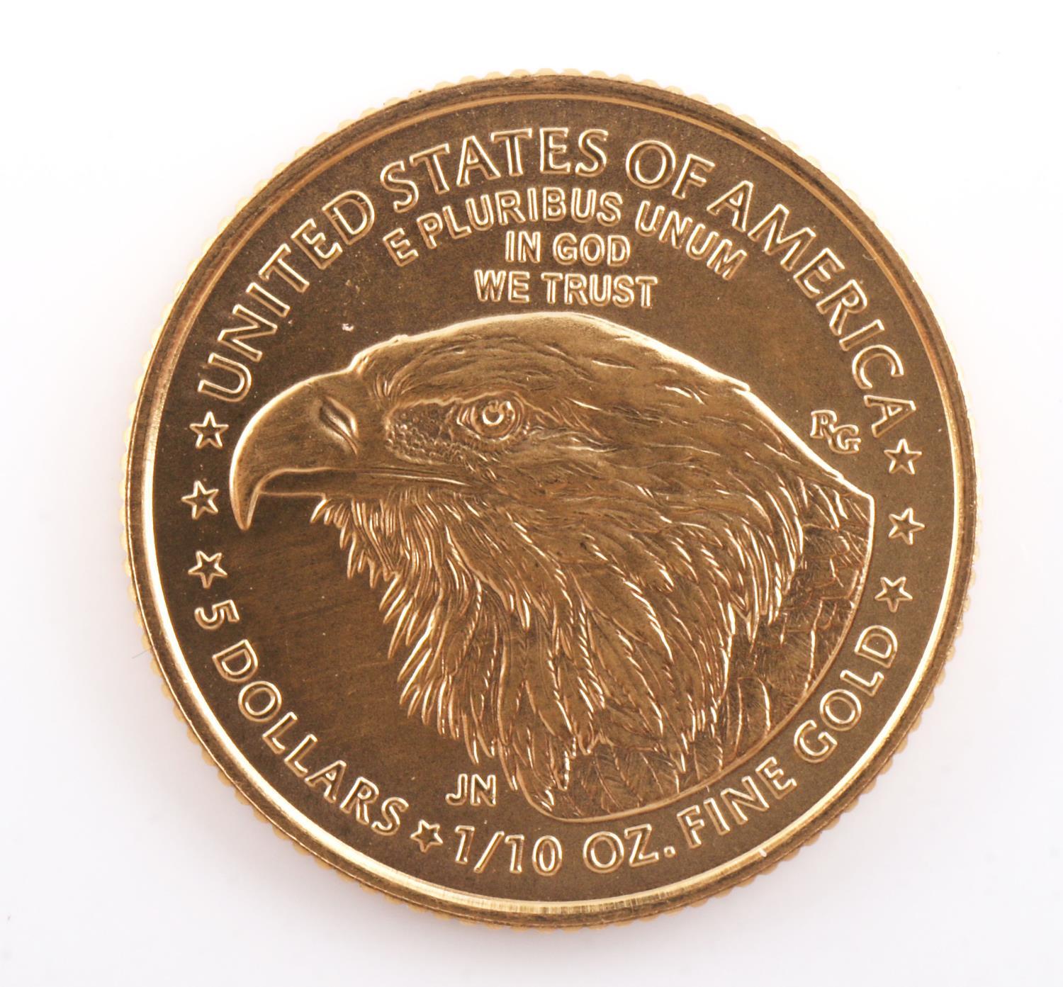 1/10TH OZ AMERICAN EAGLE GOLD COIN