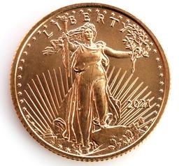 1/10TH OZ AMERICAN EAGLE GOLD COIN