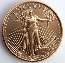 1/10TH OZ AMERICAN EAGLE GOLD COIN