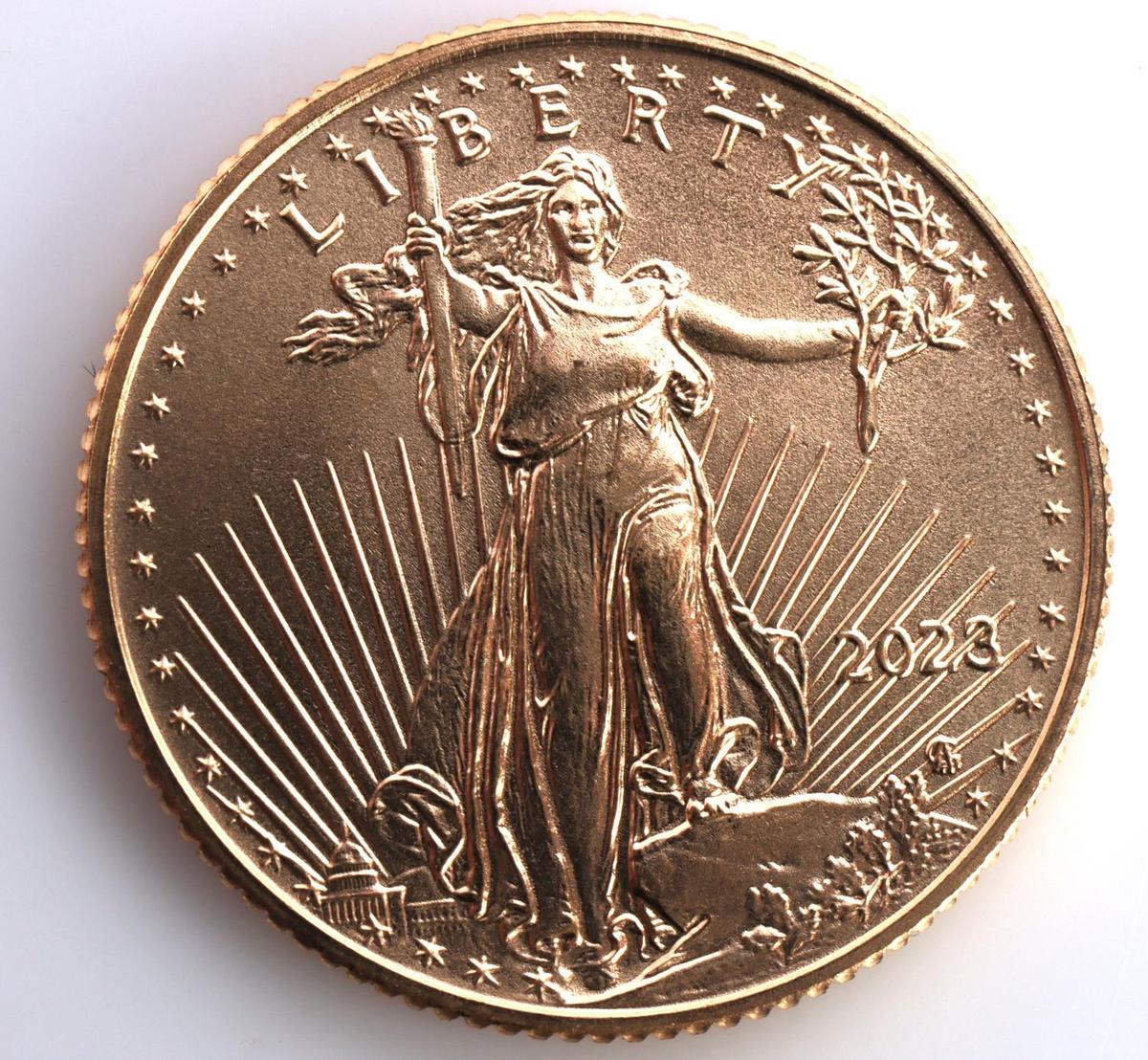 1/10TH OZ AMERICAN EAGLE GOLD COIN