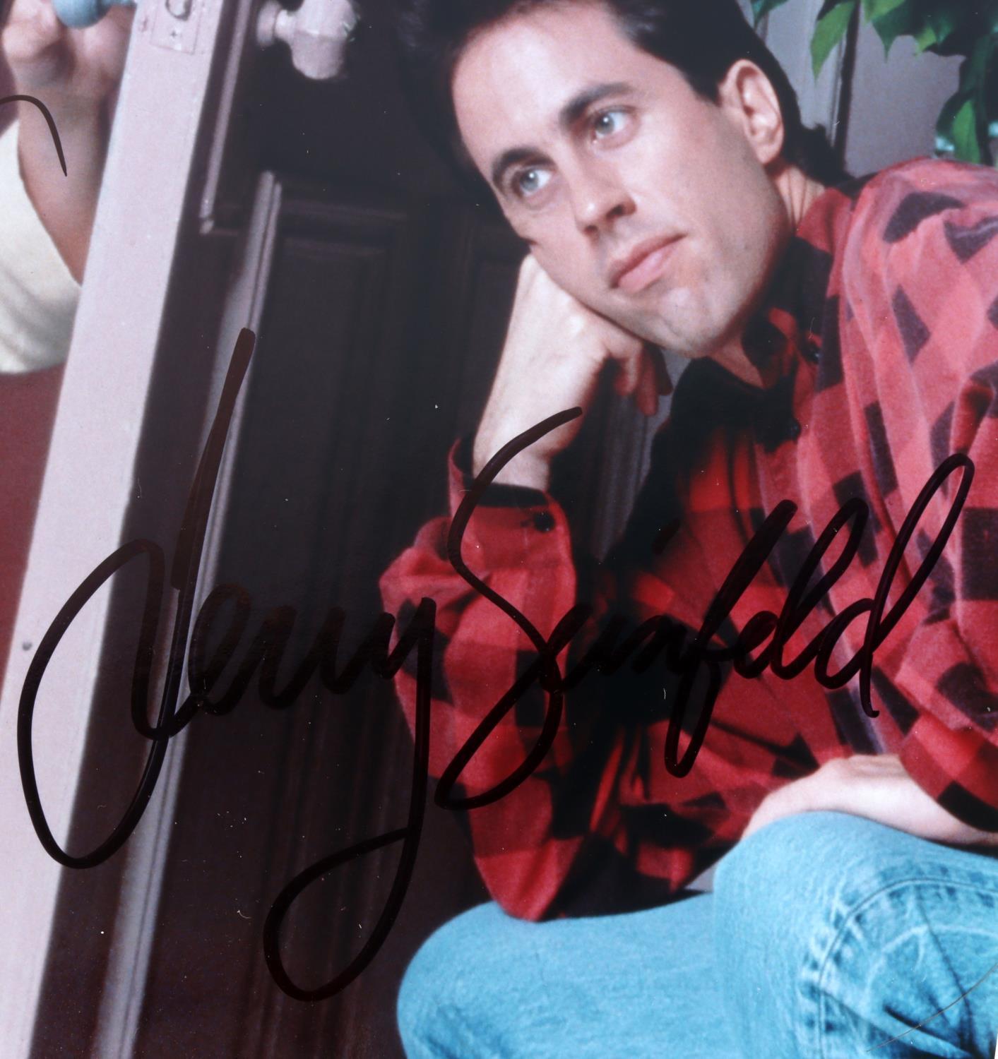 ALL 4 CAST SEINFELD AUTOGRAPHED PHOTO W COA