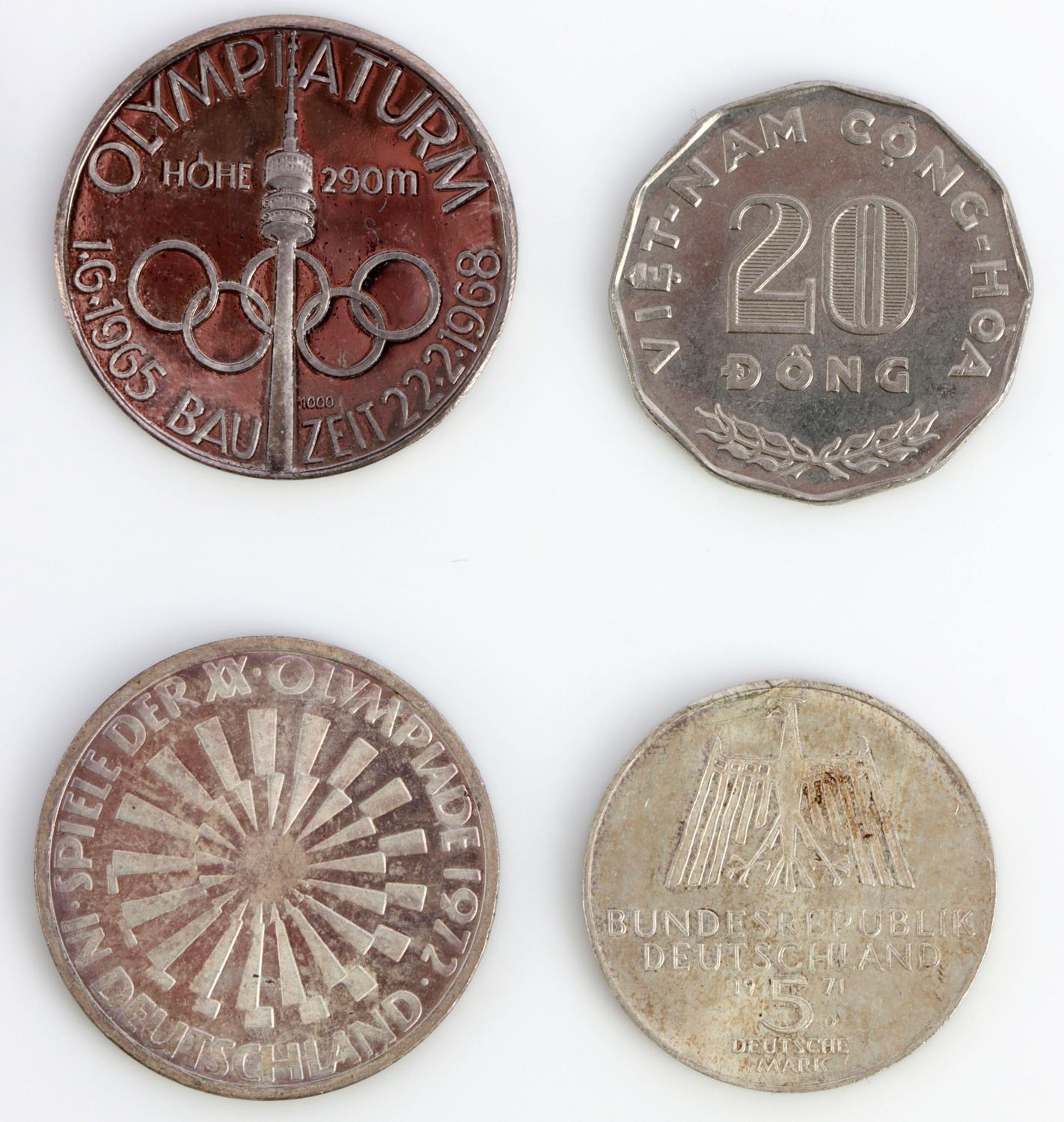 INTERNATIONAL $ OLYMPIC SILVER COIN COLLECTION