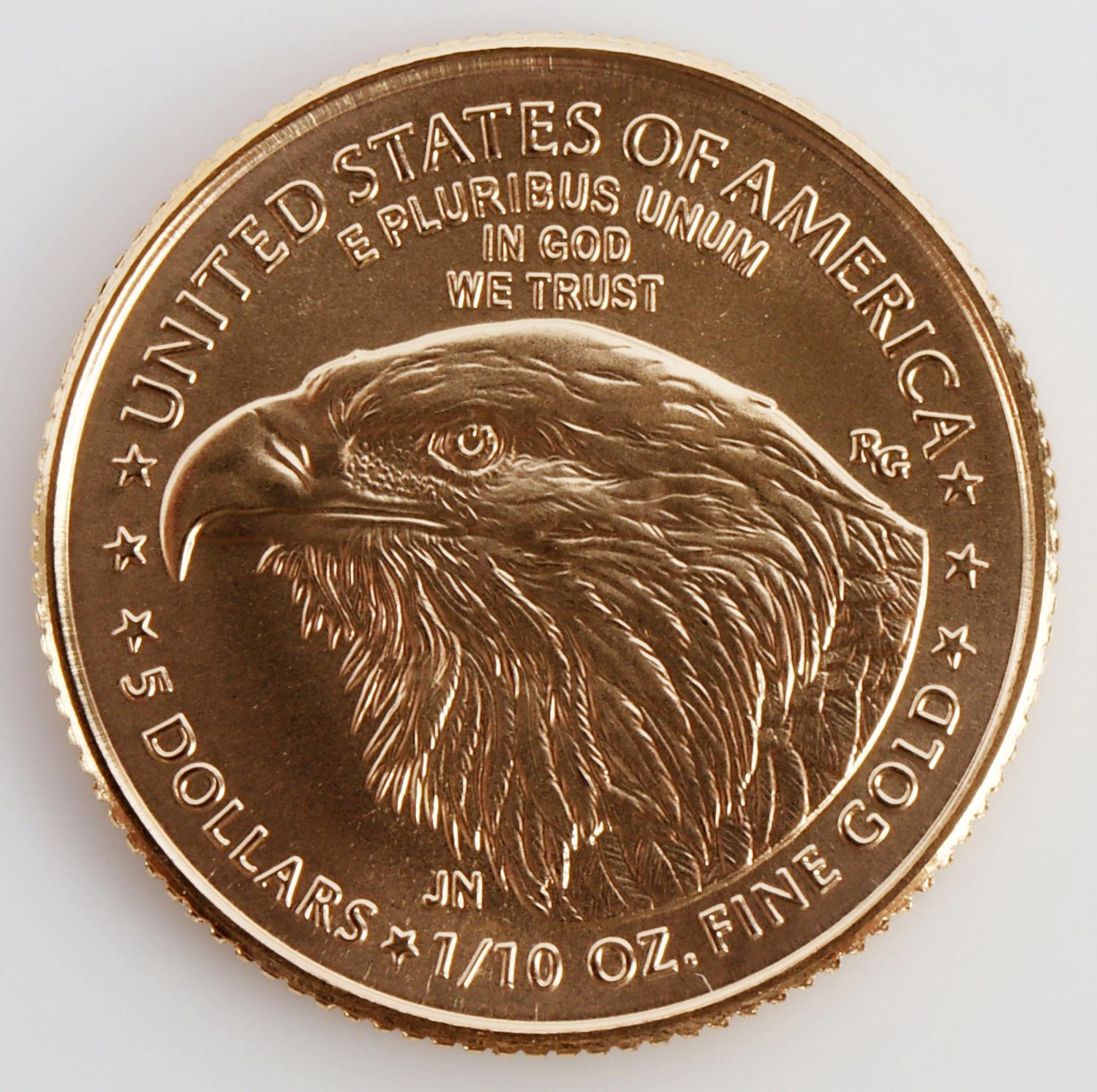 1/10TH OZ AMERICAN EAGLE GOLD COIN