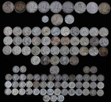U.S. CONSTITUTIONAL 90% SILVER COIN LOT $20 FV