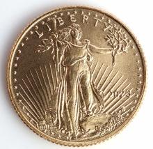 1/10TH OZ GOLD AMERICAN EAGLE 2023 BU COIN