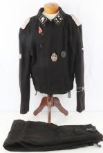 MUSEUM EXAMPLE WWII GERMAN WAFFEN  SS PANZER TUNIC