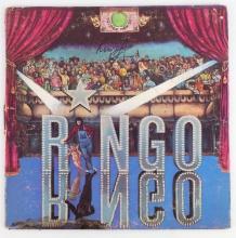 RINGO STAR AUTOGRAPHED VINYL ALBUM COVER