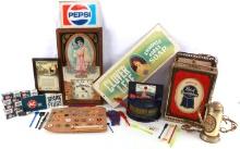 ADVERTISING LOT PABST CARSTAIRS PEPSI LIFE INS.