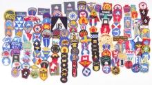 OVER 100 US MILITARY PATCHES WWII TO MODERN