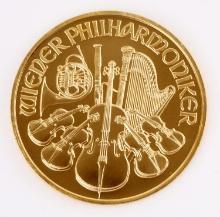 2006 AUSTRIA 1 OZ GOLD PHILHARMONIC COIN BU