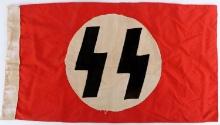 WWII GERMAN SS MULTI PIECE FLAG BANNER