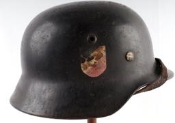 WWII GERMAN THIRD RECIH M42 LUFTWAFFE HELMET