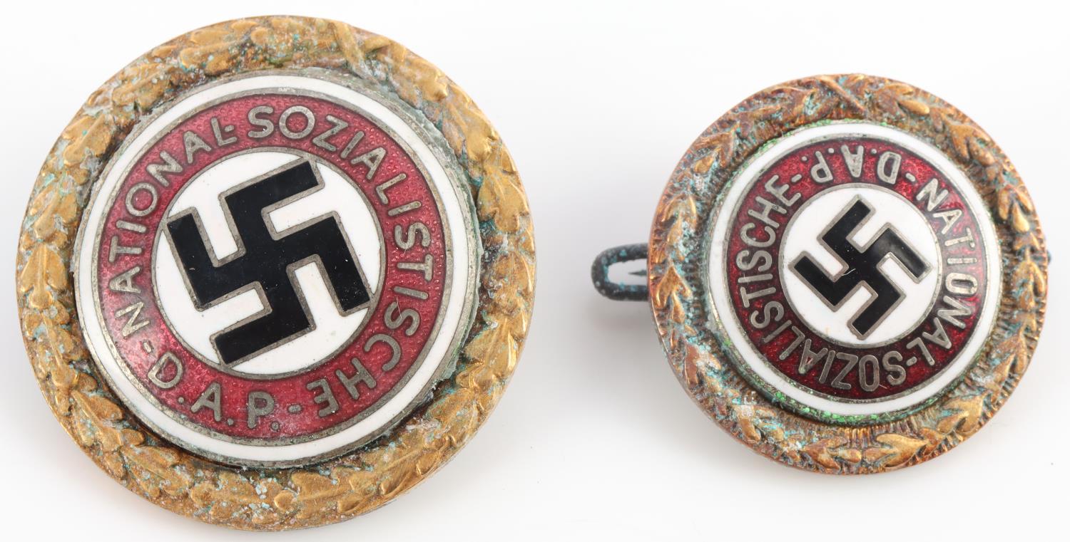 WWII GERMAN THIRD REICH NSDAP PARTY PINS