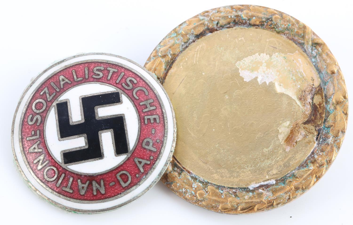 WWII GERMAN THIRD REICH NSDAP PARTY PINS