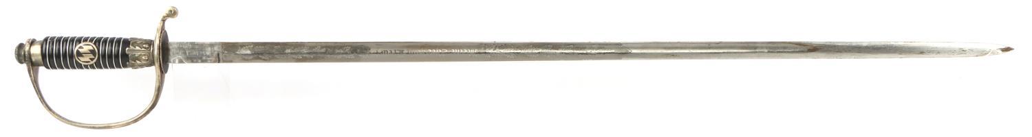 WWII GERMAN THIRD REICH SS OFFICER SWORD