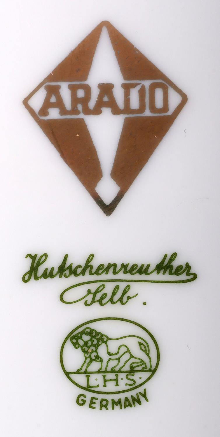 REICHSMARSCHALL H. GORING HUTSCHENREUTHER PLATE