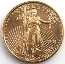 1/10TH OZ GOLD AMERICAN EAGLE COIN