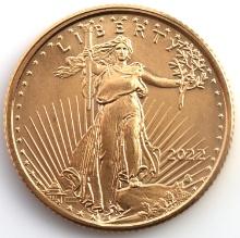 1/10TH OZ GOLD AMERICAN EAGLE COIN