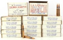 LAKE CITY ORDNANCE CALIBER .30 MATCH LOT 340 RDS