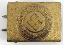 WWII GERMAN THIRD REICH WATER POLICE BELT BUCKLE