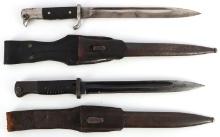 2 WWII GERMAN K98 BAYONET LOT HORSTER