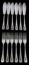 WWII GERMAN  AFRIKA KORPS FORK & KNIFE SET