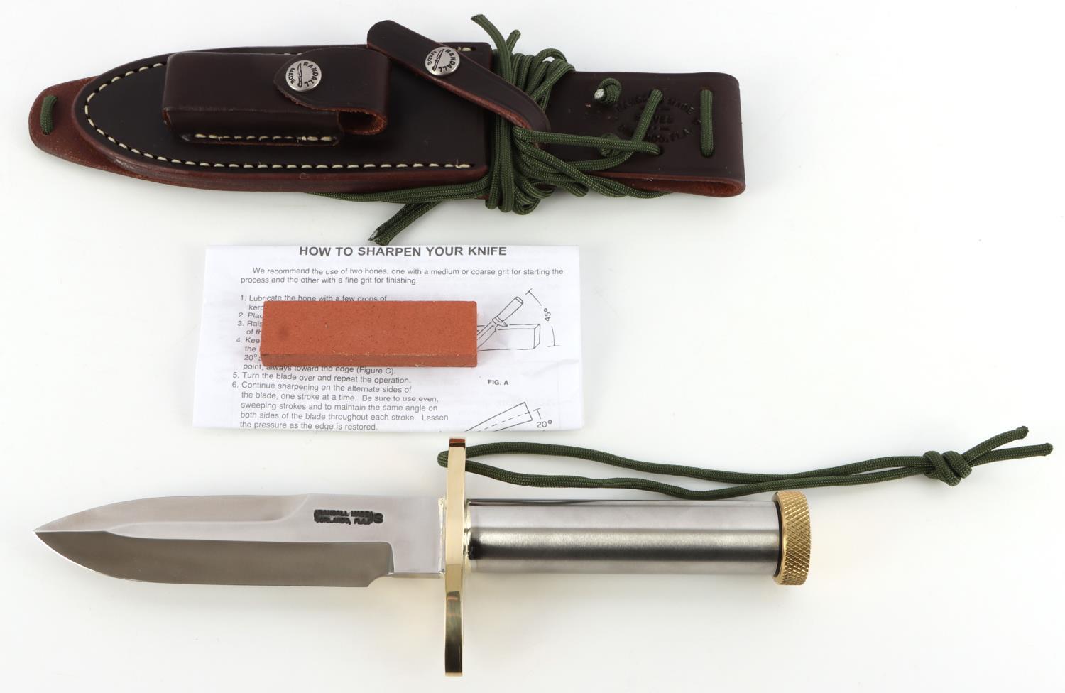 RANDALL MADE KNIFE MODEL 18 SURVIVAL W COMPASS