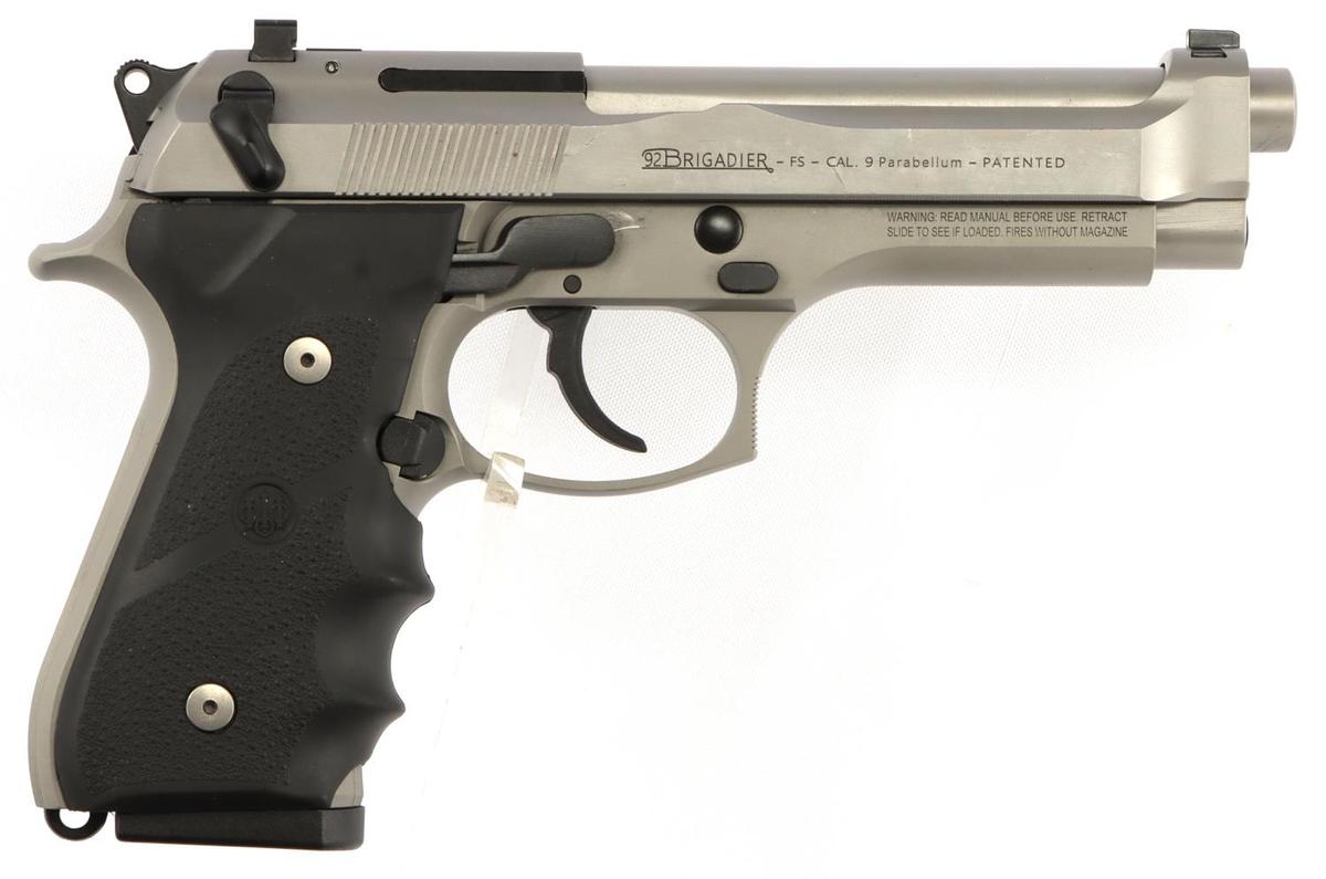 BERETTA 92 BRIGADIER FS 9MM SEMI AUTO PISTOL NIB