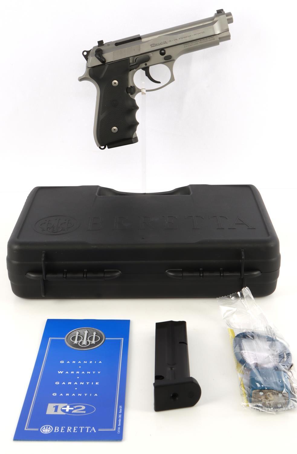 BERETTA 92 BRIGADIER FS 9MM SEMI AUTO PISTOL NIB