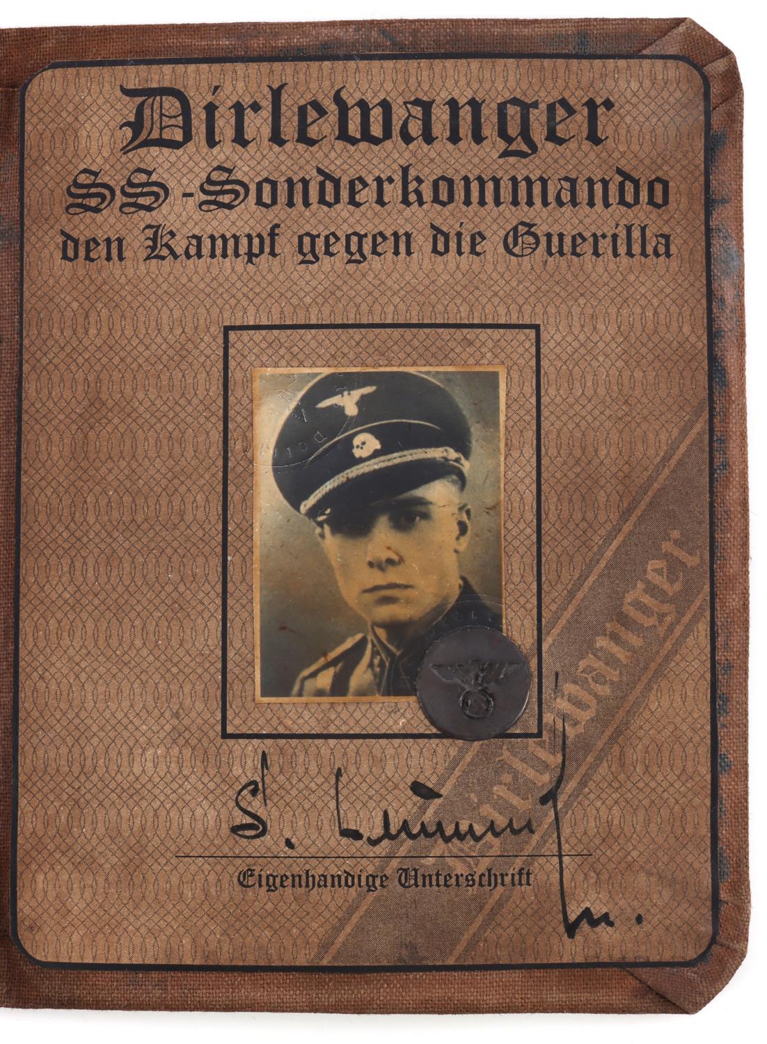 WWII GERMAN REICH SECRET POLICE AUSWEIS & ID LOT