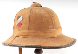 WWII GERMAN REICH HEER AFRIKA KORPS PITH HELMET