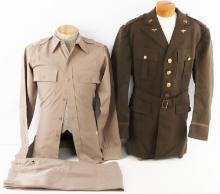 WWII AAC ARMY AIR CORP OFFICERS UNIFORM 1ST LT.