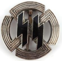 WWII GERMAN REICH SS PROFICIENCY SPORTS BADGE