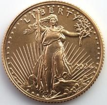 2024 1/10TH OZ GOLD AMERICAN EAGLE COIN