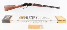 HENRY SILVER BOY .22WMR LEVER ACTION RIFLE NIB