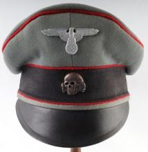 WWII GERMAN SS ARTILLERY VISOR