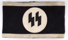 WWII GERMAN THIRD REICH SS DOCTOR ARMBAND