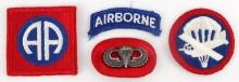 VIETNAM AIRBORNE PATCH & KREW WINGS