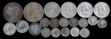 SILVER U.S. COIN LOT MORGAN WALKER MERCURY BARBER