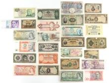 34 PC WORLD BANKNOTE LOT