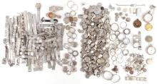 ASSORTED POCKET & WRIST WATCH PARTS 10.4 LBS