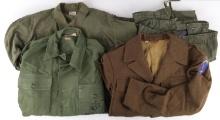 US ARMY & USMC CLOTHING LOT OF 4 ITEMS