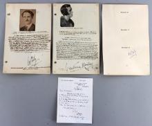 FASCIST SIR OSWALD MOSELY SIGNED LETTER & OTHERS