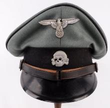 WWII GERMAN THIRD REICH SS EM VISOR