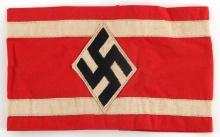 WWII GERMAN THIRD REICH HITLER YOUTH ARMBAND