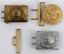 WWII GERMAN REICH SA LUFTWAFFE NSDAP BELT BUCKLES