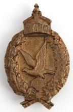 WWI INTERWAR GERMAN BRONZE AIR GUNNER BADGE