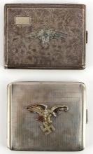 WWII GERMAN REICH LUFTWAFFE CIGARETTE CASES