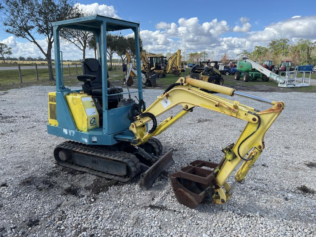 YANMAR B17 MINI EXCAVATOR R/K