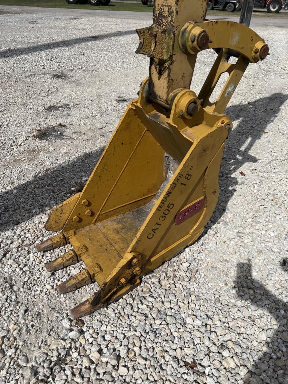 CATERPILLAR 305CR MINI EXCAVATOR R/K